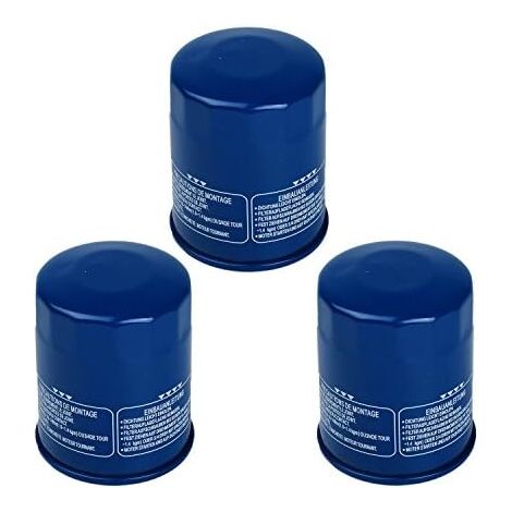 Lot De 3 Filtres à Huile TRAX Pour BMW – Compatible R NineT, R1200, R1250, K1600, C650 Et Plus