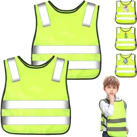 CUBE Gilet Sécurité Enfant - ROOKIE CMPT Safety - neon yellow