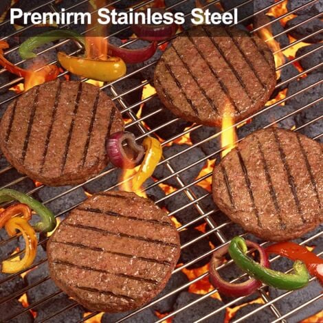 Grille Barbecue, filet de remplacement pour barbecue en acier inoxydable, grille de cuisson multifonctionnelle pour barbecue