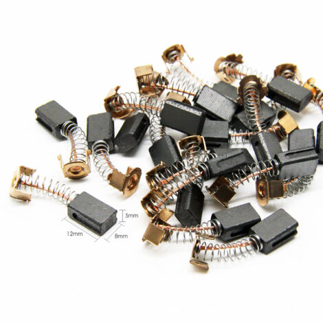 Balais Charbon Moteur 4x4x12 Mm Maschinen Teufel - Portes Garage Volet