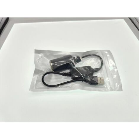Adaptateur USB-C Vers Allume-Cigare 12V 1A - Pour Caméra Voiture, GPS, Bandes LED