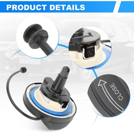 Bouchon de réservoir de carburant E36 E39 E46 E60 E70 E90 E92 X3 bouchon d'essence