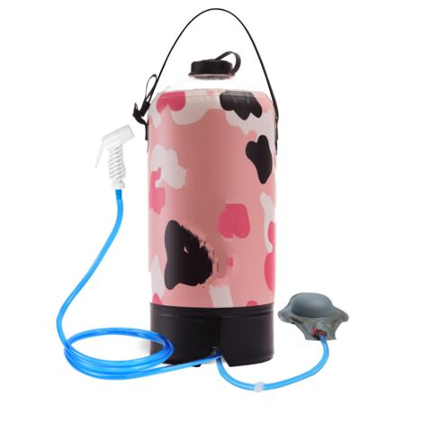 Douche Solaire Portable 20L - Sac De Camping Avec Indicateur De Température | Pratique Pour Randonnée Et Plage