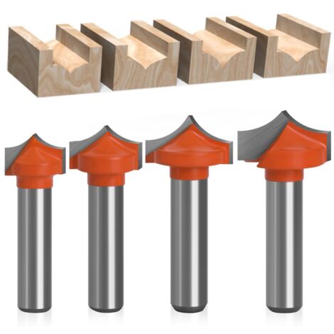 Fraise à Planer Tige 6 Mm Avec 10 Lames Carbure Interchangeables - Diamètre 25,4 Mm, 2 Flûtes