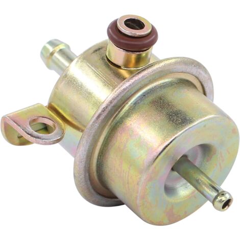 Régulateur Pression Carburant FPR Réglable Aluminium Avec Jauge - Adaptateur Universel Auto