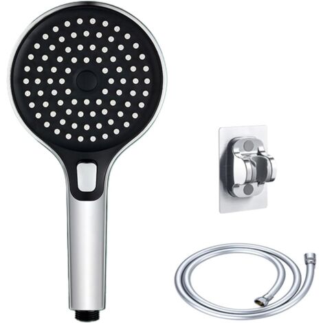 Pommeau De Douche Haute Pression économique - 5 Types De Jets - Anti-calcaire - Débit Réglable 7.5L/min - Compatible Chauffe-eau Instantané