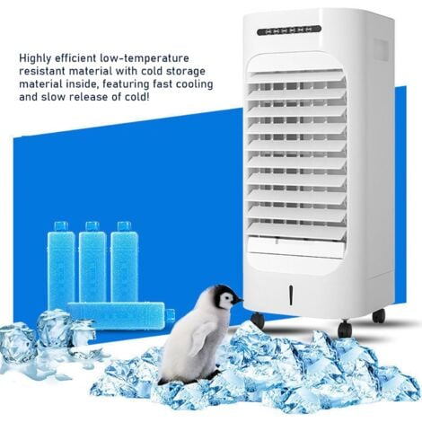 Packs de Glace 8 Pièces Blocs de Congélateur Longue Durée Portables Refroidisseur Congélateur Packs de Glace Garder Au Frais pour Réfrigérateur Climatiseur Ventilateur Refroidisseur Accessoires