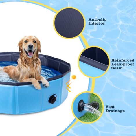 Piscine Pour Chien Rigide Bassin Baignoire Pliable Pour Petit Et piscine-pour-chien-rigide-bassin-baignoire-pliable-pour-petit-et