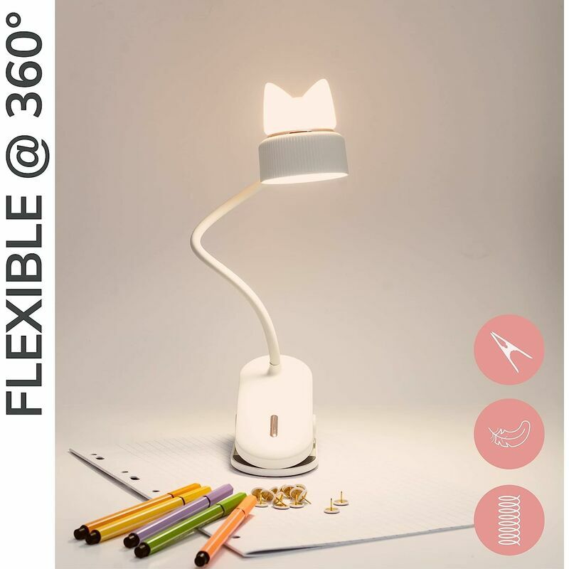 Lampe flexible LED avec port USB - Comptoir des Lampes