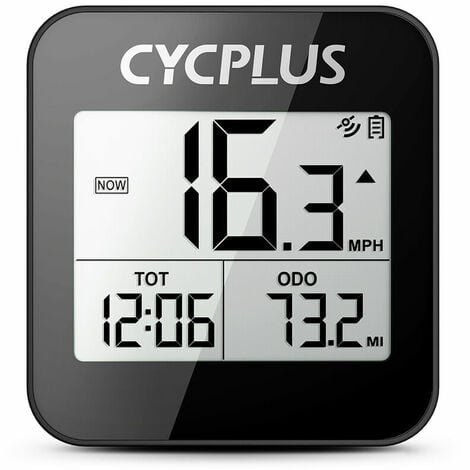 Ordinateur de vélo GPS sans fil IPX6 Étanche Vélo Compteur de vitesse  Accessoires de vélo (Set