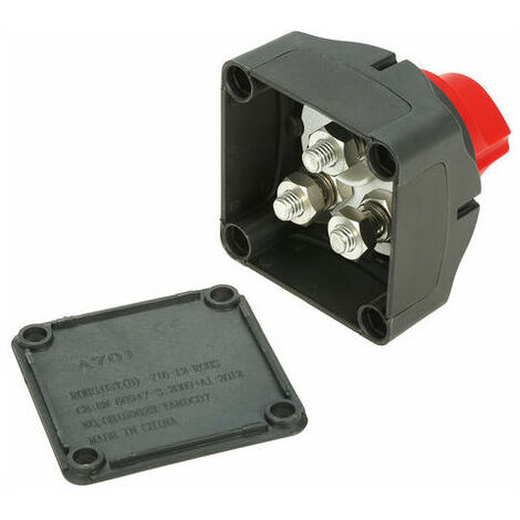 Interrupteur de batterie 300A Interrupteur principal 12V-48V Interrupteur  pour batterie