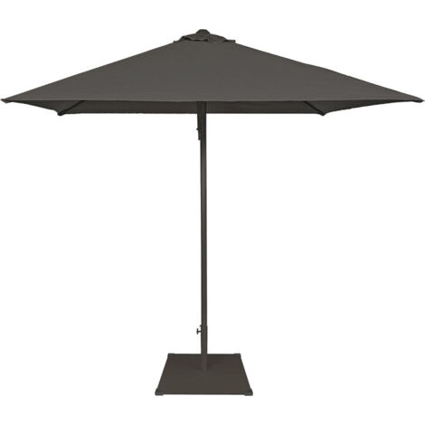 Parasol en tissu 250 x 250 cm Eolo Anthracite (1/2)