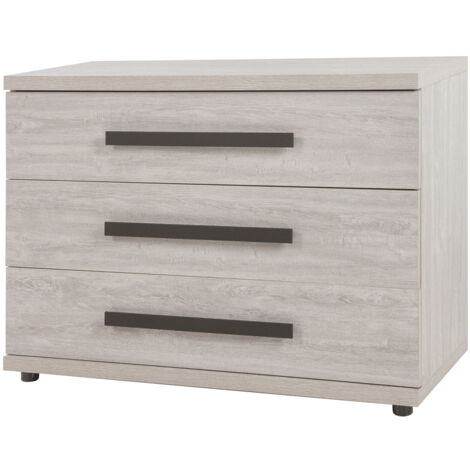 Commode adulte contemporaine chêne clair Angelot (1/4)