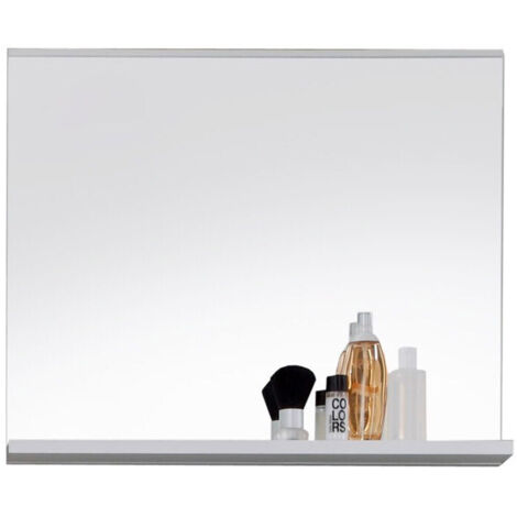 Miroir de salle de bain rectangulaire blanc Honoré  Blanc (1/5)