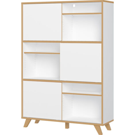 Armoire haute de bureau scandinave Paco (1/5)