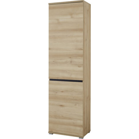 Penderie contemporaine coloris hêtre Yanice (1/5)