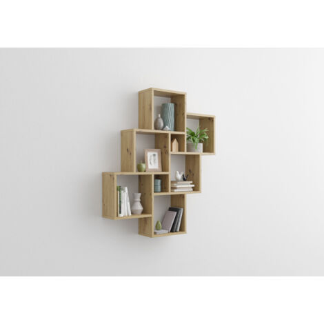Etagère murale contemporaine Laurine (1/2)