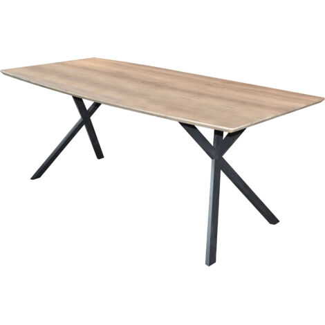 Table à manger industrielle Rosario (1/4)