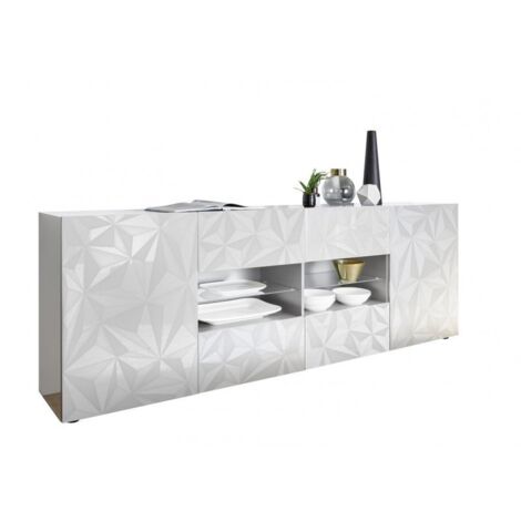 Buffet/bahut design laqué 241 cm Andreasse (1/5)