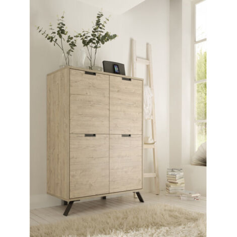 Buffet haut 4 portes industriel Alabama (1/3)