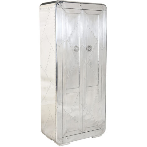 Armoire d'entrée industrielle bois et aluminium Fly (1/5)