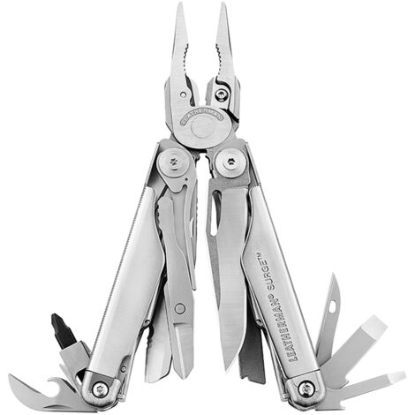 Couteau multifonction 21 outils – Acier inoxydable 420HC – Longueur ouvert 19.37 cm – Étui inclus pour accès rapide – Leatherman - C92695