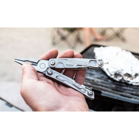 Leatherman Rev YL832129 - Outil Multifonction 14 Fonctions, Pince, Argenté, Neuf