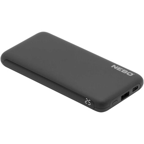 Batterie Externe NEBO 10K - 10000mAh - Charge Rapide USB-C - Powerbank Compacte (1/5)