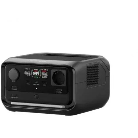 Ecoflow – Station électrique portable 286Wh – Puissance 600W avec technologie X-Boost – Recharge rapide en 1h – Autonomie jusqu'à 20h - BP0286