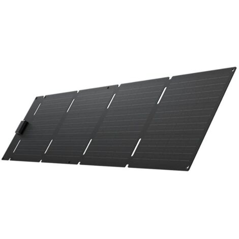 Ecoflow – Panneau solaire 60W – Technologie TOPCon pour rendement jusqu'à 25 % – USB-C intégré – Certifié IP68 pour extérieur