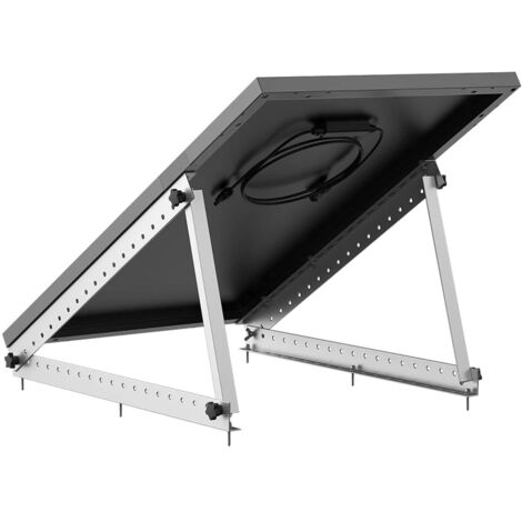 Support pour panneau solaire inclinable et réglable 28'' (71 cm) – Angle réglable de 0° à 90° – Installation facile sur surfaces planes – Eco Flow