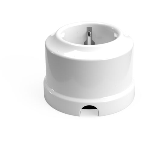 C'era Una Volta 7776 Delux | Placca In Porcellana Con Presa Bipasso E