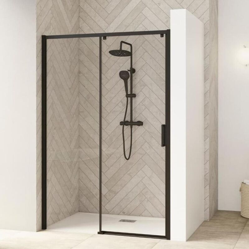 Porte de douche 160 cm coulissante et seuil réduit - NERINA Access