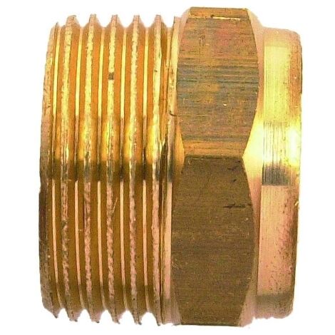 Raccord Laiton à Visser Réduction 6 Pans Chromé - Neuf - Marque SD-SIDER