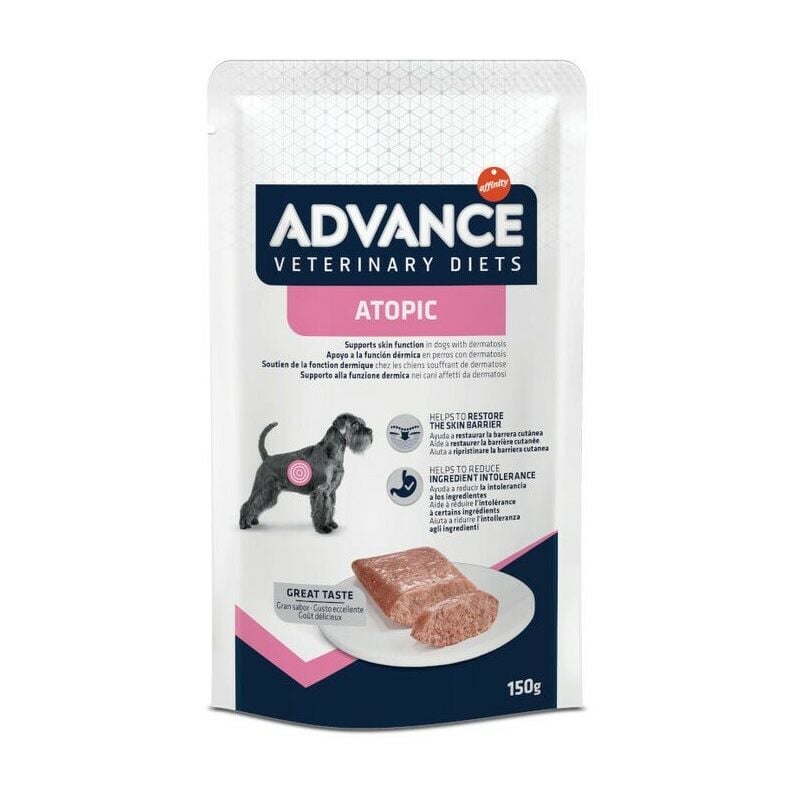 Alimento para perros ADVANCE ATOPIC 8 uds x 150 gr