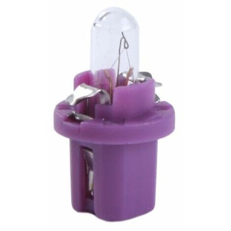 Glühlampe 12V 0,4W BX8,5d Violett 10er Pack