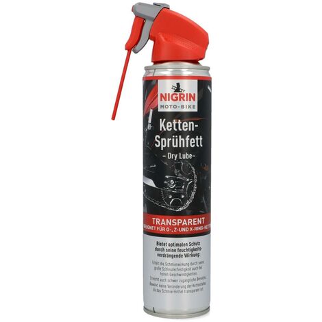 Nigrin MOTO-BIKE Ketten-Sprühfett DryLube 400ml Schmiermittel & Reiniger