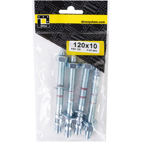 4x Schwerlast-Anker Bolzen 120 mm M10 (1/5)