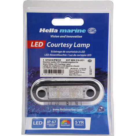 Marine Umgebungsleuchte LED IP67 Warmton weiß
