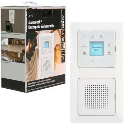 Unterputz Radio mit Touchfunktion + Bluetooth