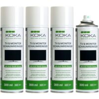 4x TV & Monitor Schaumreiniger je 300ml