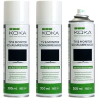 3x TV & Monitor Schaumreiniger je 300ml