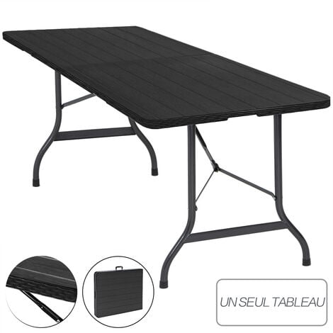 Generic Table pliante de cuisine murale moderne noir pliable 50*30cm à prix  pas cher