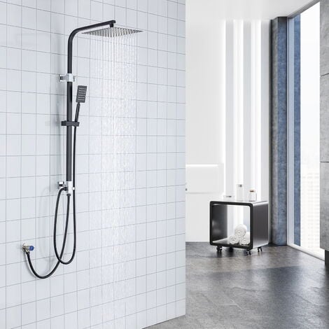 Colonne de douche rétro avec douchette (sans robinetterie) – Or