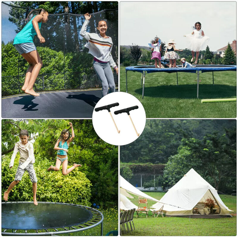 Upper Bounce trampoline, outil de traction à ressort