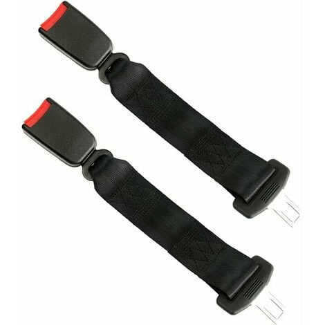 2pcs clip de ceinture de sécurité de voiture extension connecteur voiture  sécurité siège serrure boucle ceinture de sécurité clip extender ceinture  de
