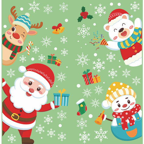 Décoration et objet de Noël, Goodies, Carte de voeux avec puzzle en bois  et feutrine - carte père noël imprimée 4/0 personnalisable