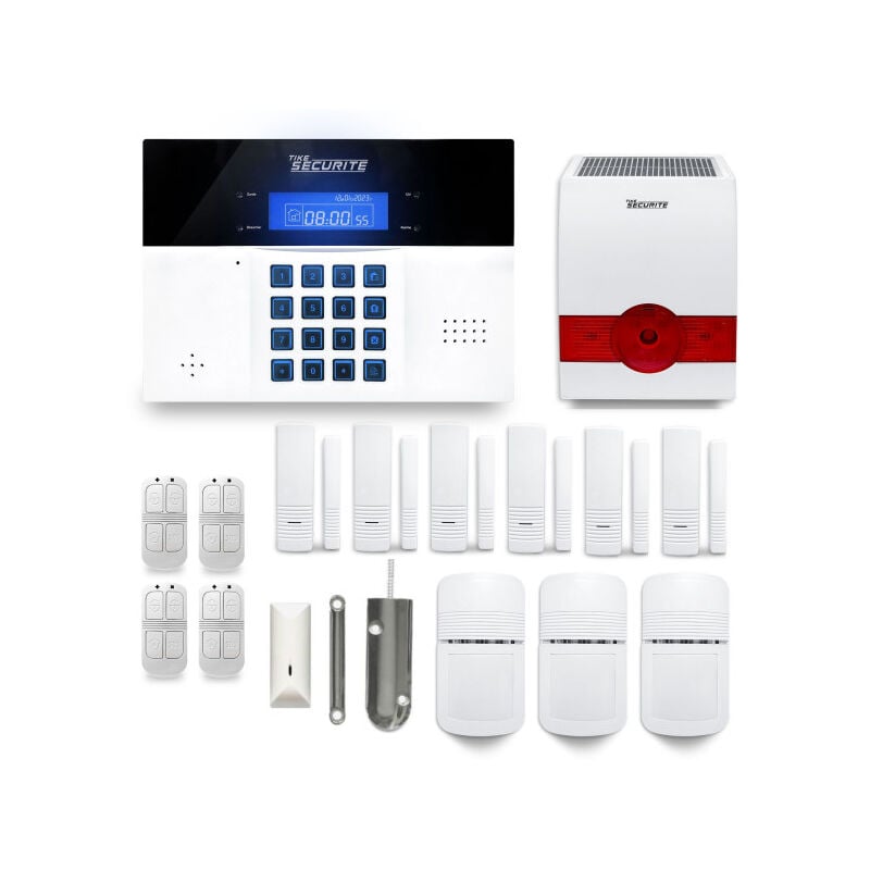 Alarme Maison Sans Fil DNBi47 Compatible Box internet