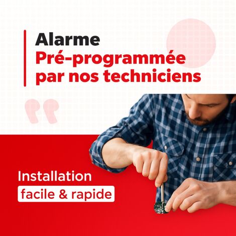 Alarme maison sans fil ICE-Bi25 Compatible Box internet
