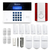 Alarme maison sans fil DNBi37 – 32 zones sans fil – Détecteurs de mouvement jusqu'à 7m – Compatible Box internet – Tike Sécurité